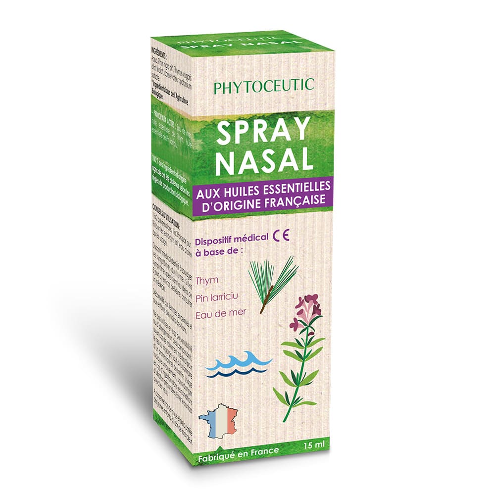 Spray Nez Bouché Naturel Huile Essentielle Respiratoire France