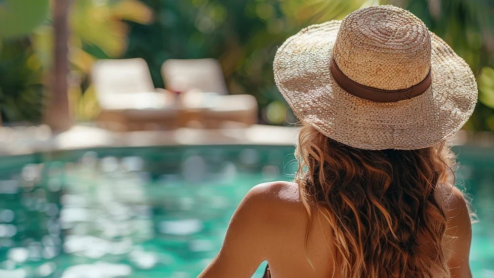 Cheveux colorés et piscine : comment protéger sa couleur du chlore, du soleil et du sel ? - Phytoceutic