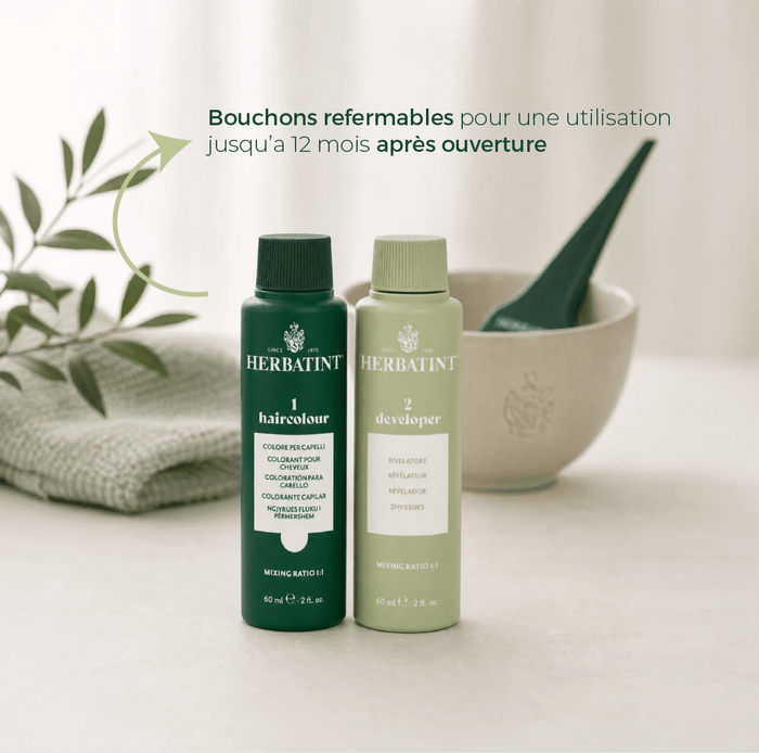 Coloration châtain cendré intense - 4NC - Phytoceutic