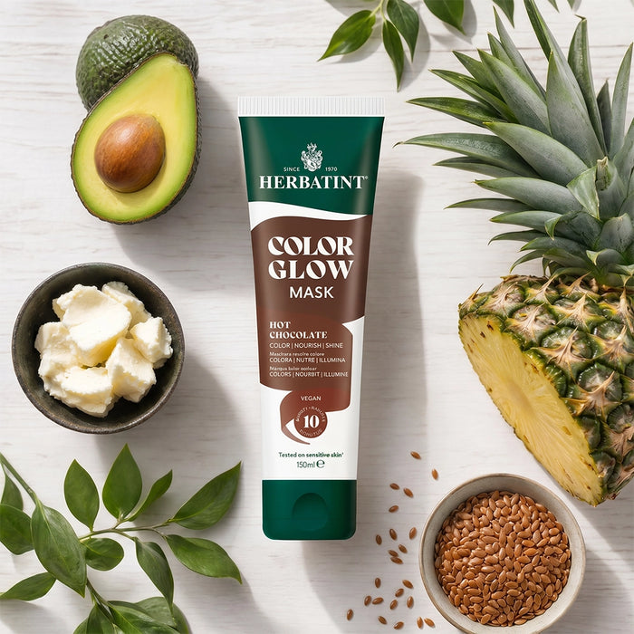 Color Glow Mask Hot chocolate