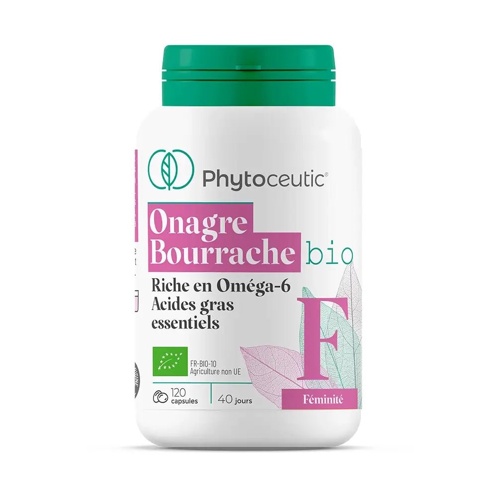 Huile duo Onagre et Bourrache BIO - Phytoceutic