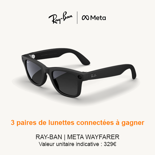 Lunettes connectées Ray‑Ban Meta Wayfarer