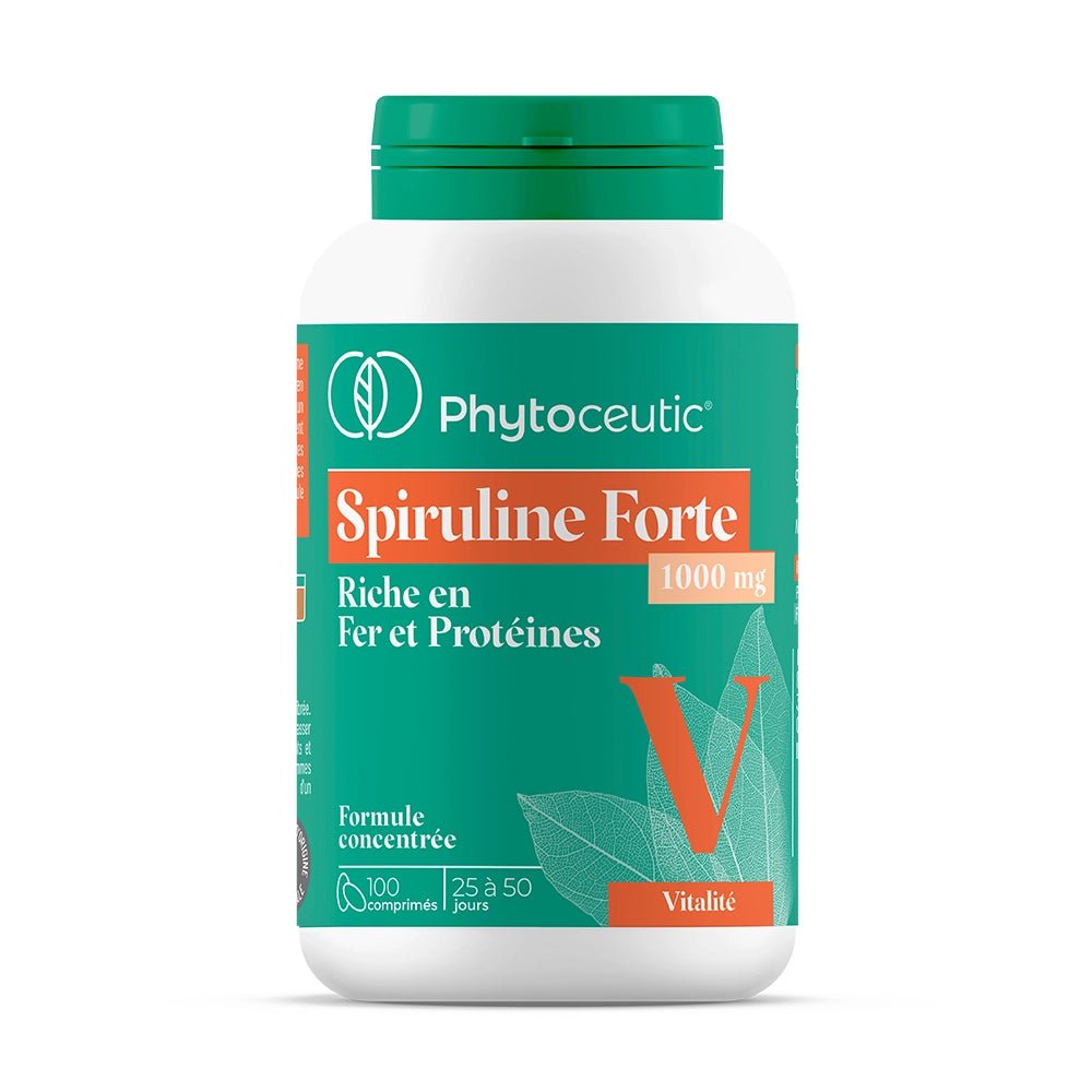 Spiruline Forte 1000 mg - Phytoceutic