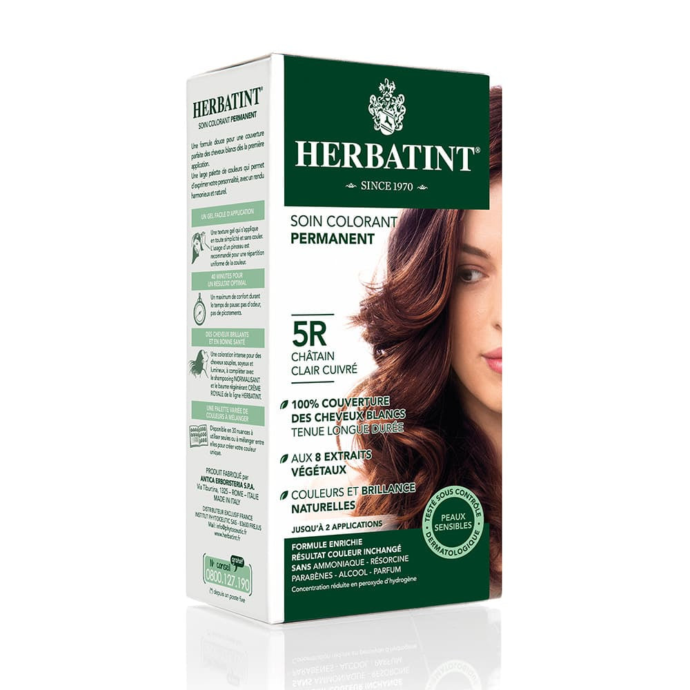 Coloration Cheveux Herbatint 5R Chatain clair cuivré