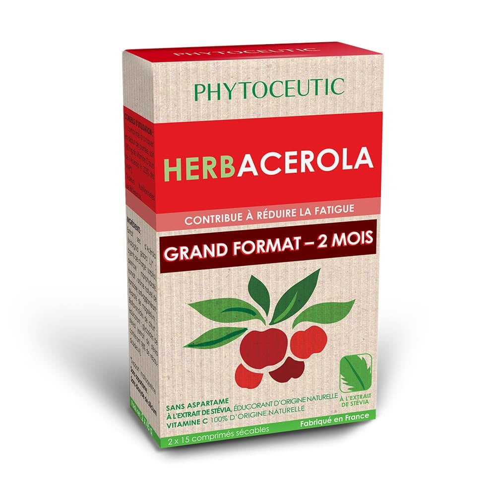 Herbacérola vitamine C acérola comprimés